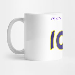 i am with ICAG Mug